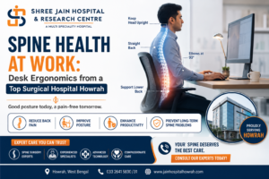 Read more about the article Spine Health at Work: Desk Ergonomics from a Top Surgical Hospital Howrah